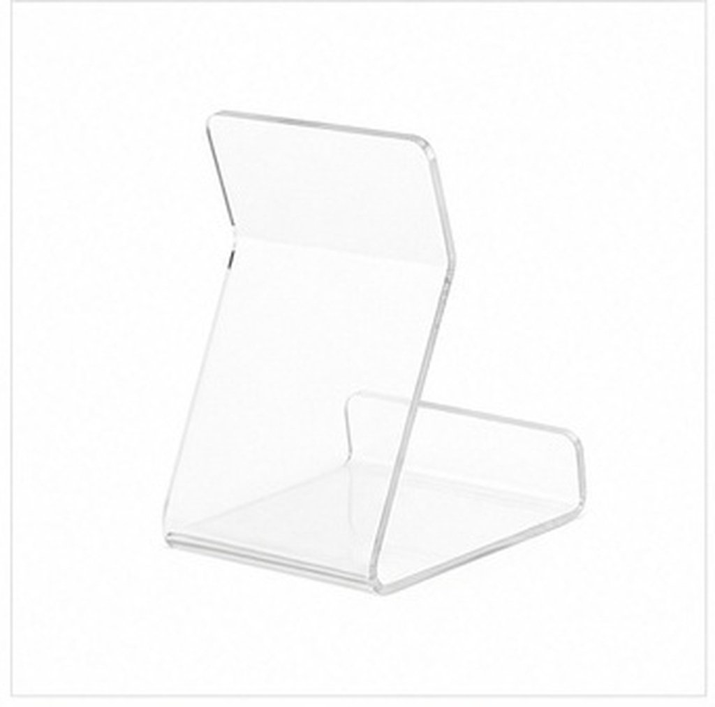 Clear Acrylic Book Stand Holder - 6 Adet Akrilik Kitap Standı, Şeffaf