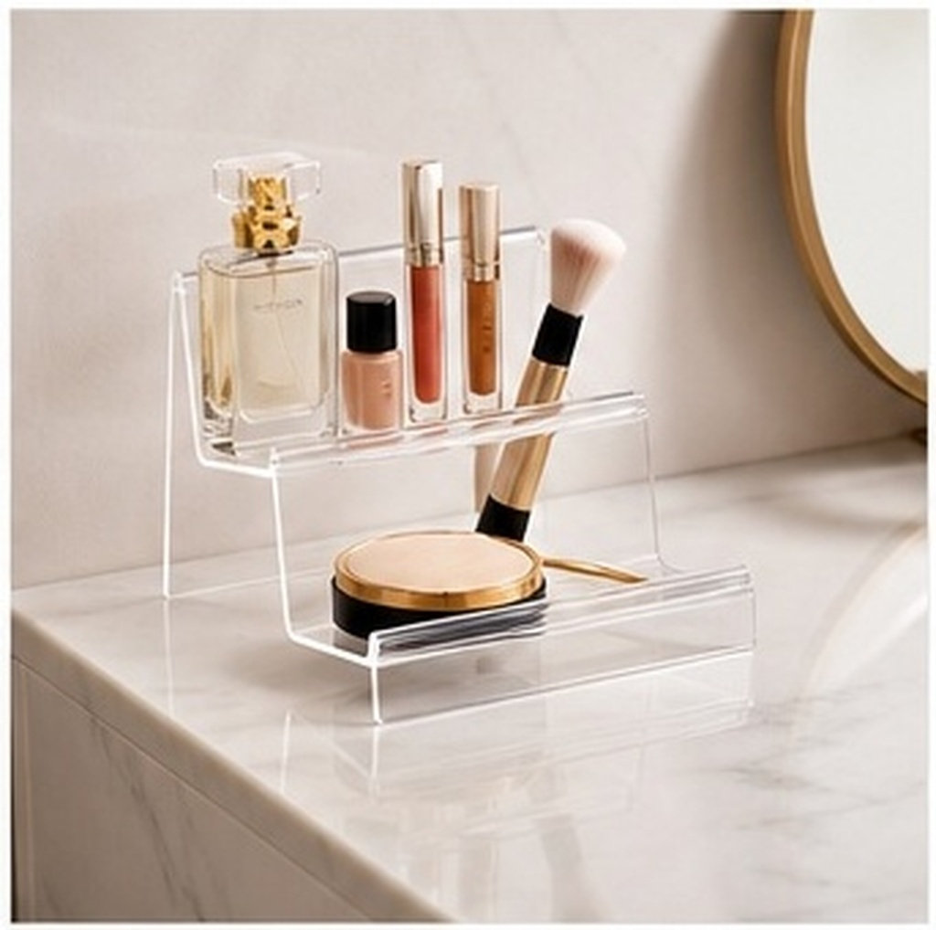 Clear Acrylic Book Stand Holder - Şeffaf, Çok Katmanlı Akrilik Cüzdan Standı,