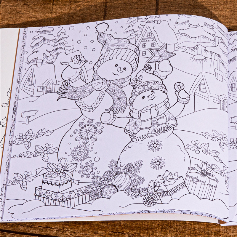 Büyülü Kış Boyama Kitabı Gevşe - Adult Coloring Book Stress Relief incelemesi ve fiyatı
