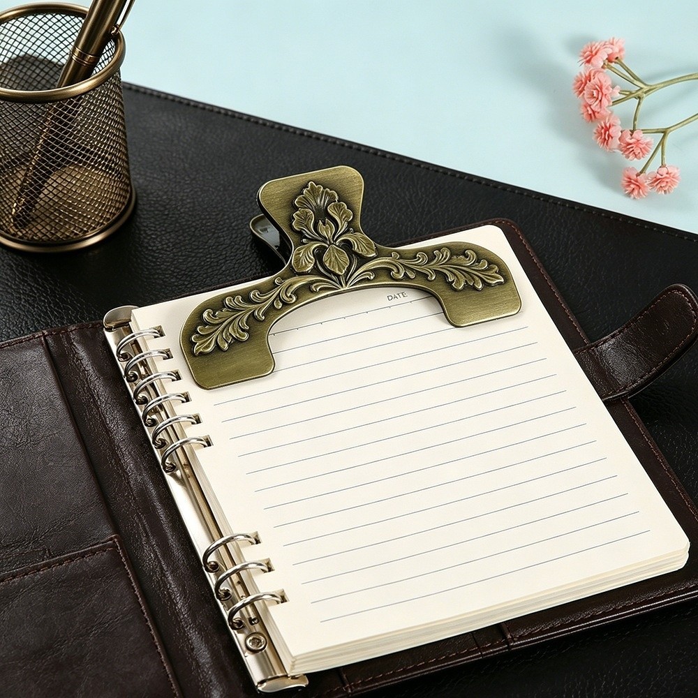 Antika Oyma Metal Kitap Klipsl - Stationery Books incelemesi ve fiyatı