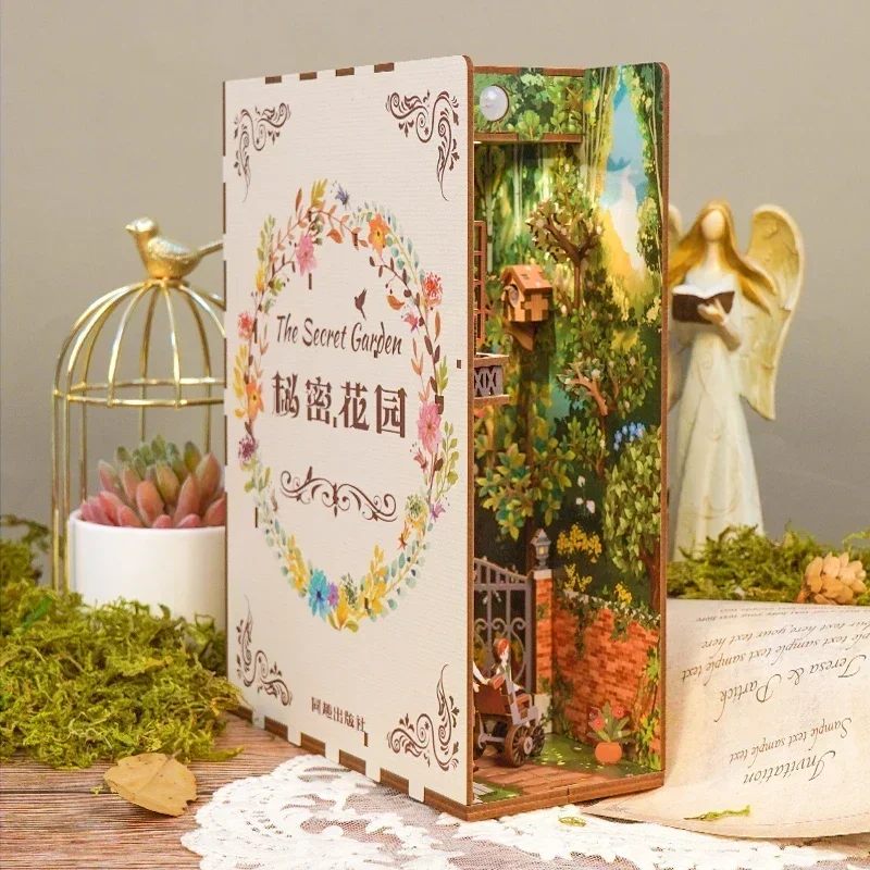 Kendin Yap Ahşap Kitap Köşesi  - Diy Wooden Book Nook Kit Shelf Insert incelemesi ve fiyatı