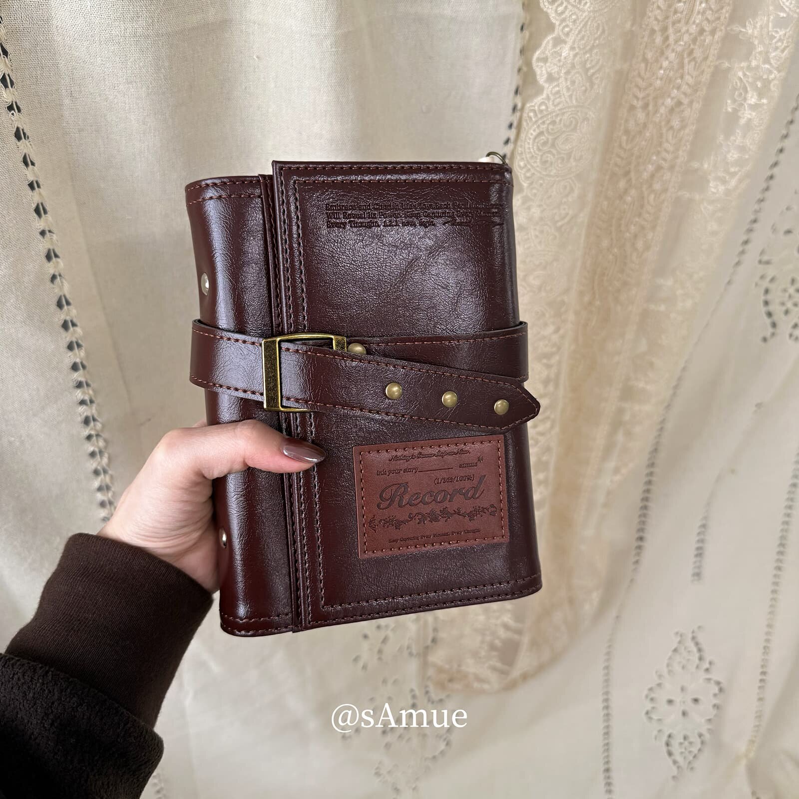 Vintage A6 3 Katlı Deri Yenide - Vintage Leather Journal Notebook incelemesi ve fiyatı