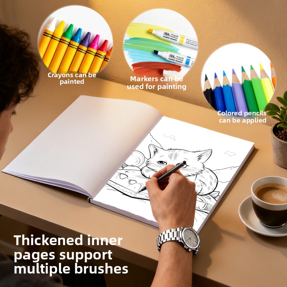 Stres Giderici Kedi Boyama Kit - Adult Coloring Book Stress Relief incelemesi ve fiyatı